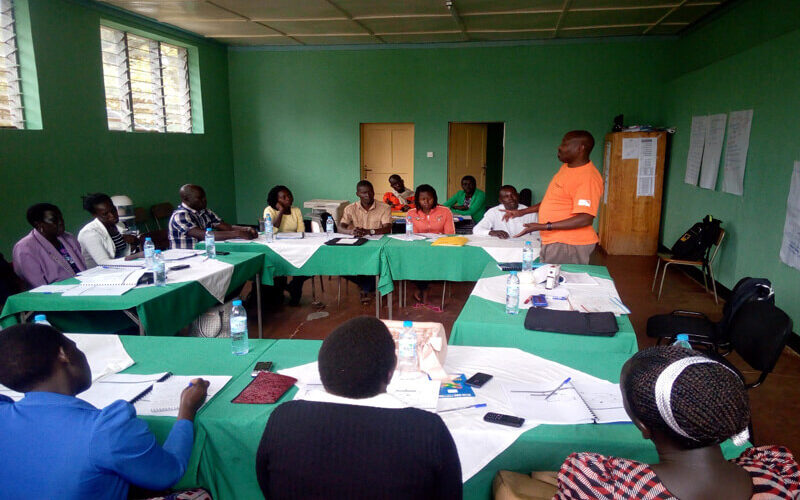 Health workers mhGAP training