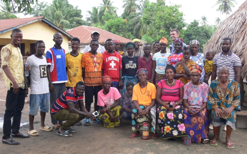A self help group in Port Loko, SL - copyright Alfred Bangura